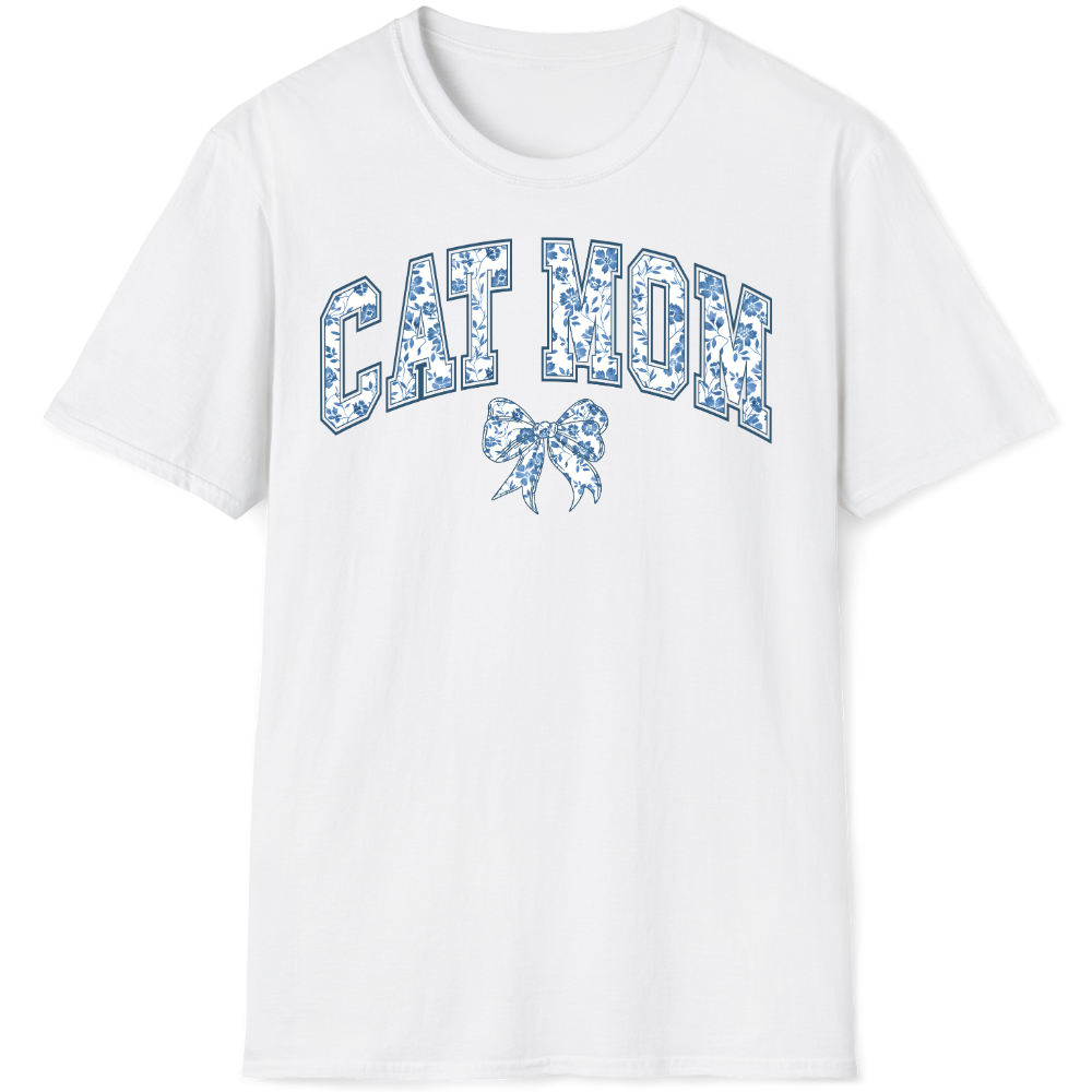 Cat mom vintage chinoiseriee coquet varsity