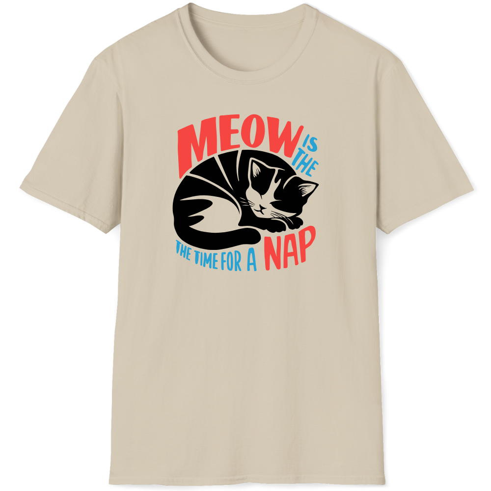 Meow is the time for a nap