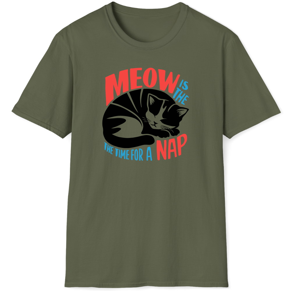 Meow is the time for a nap