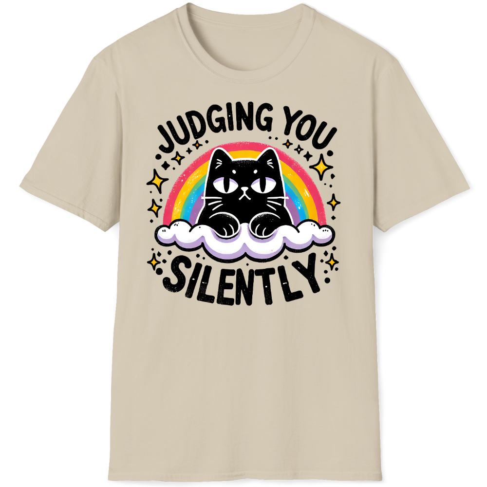 Judging you silently from the clouds above