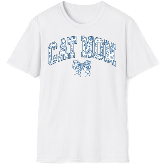 Cat mom vintage chinoiseriee coquet varsity