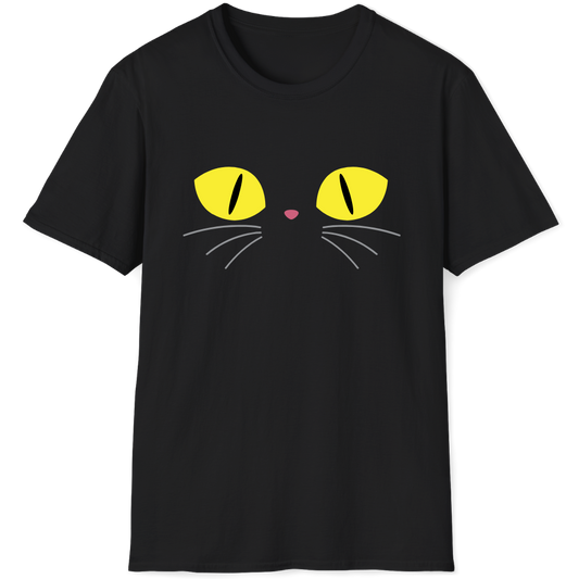 Yellow eyes lazy cat costume