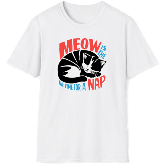 Meow is the time for a nap