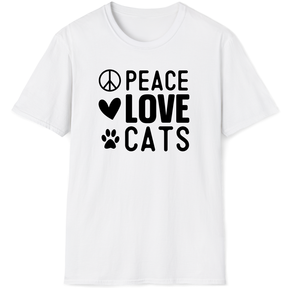 Peace love cats