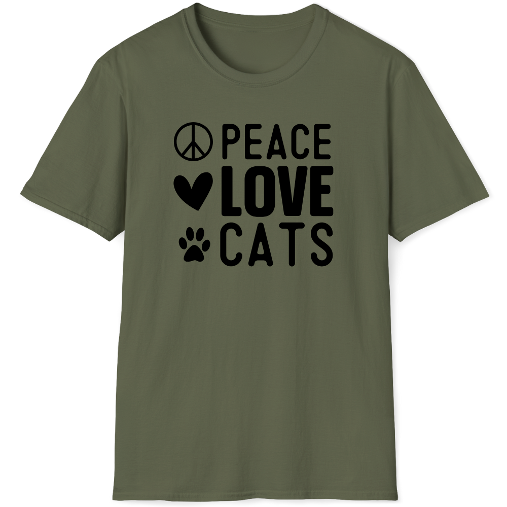 Peace love cats