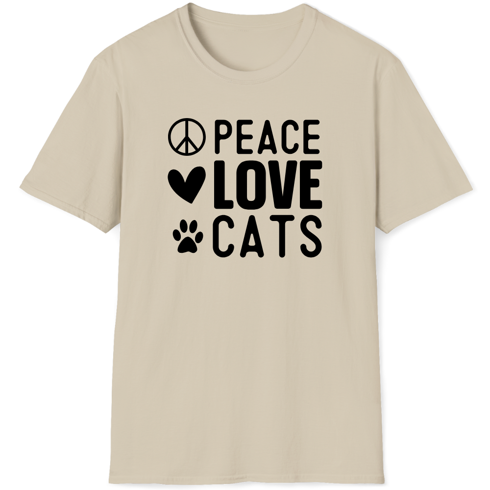 Peace love cats