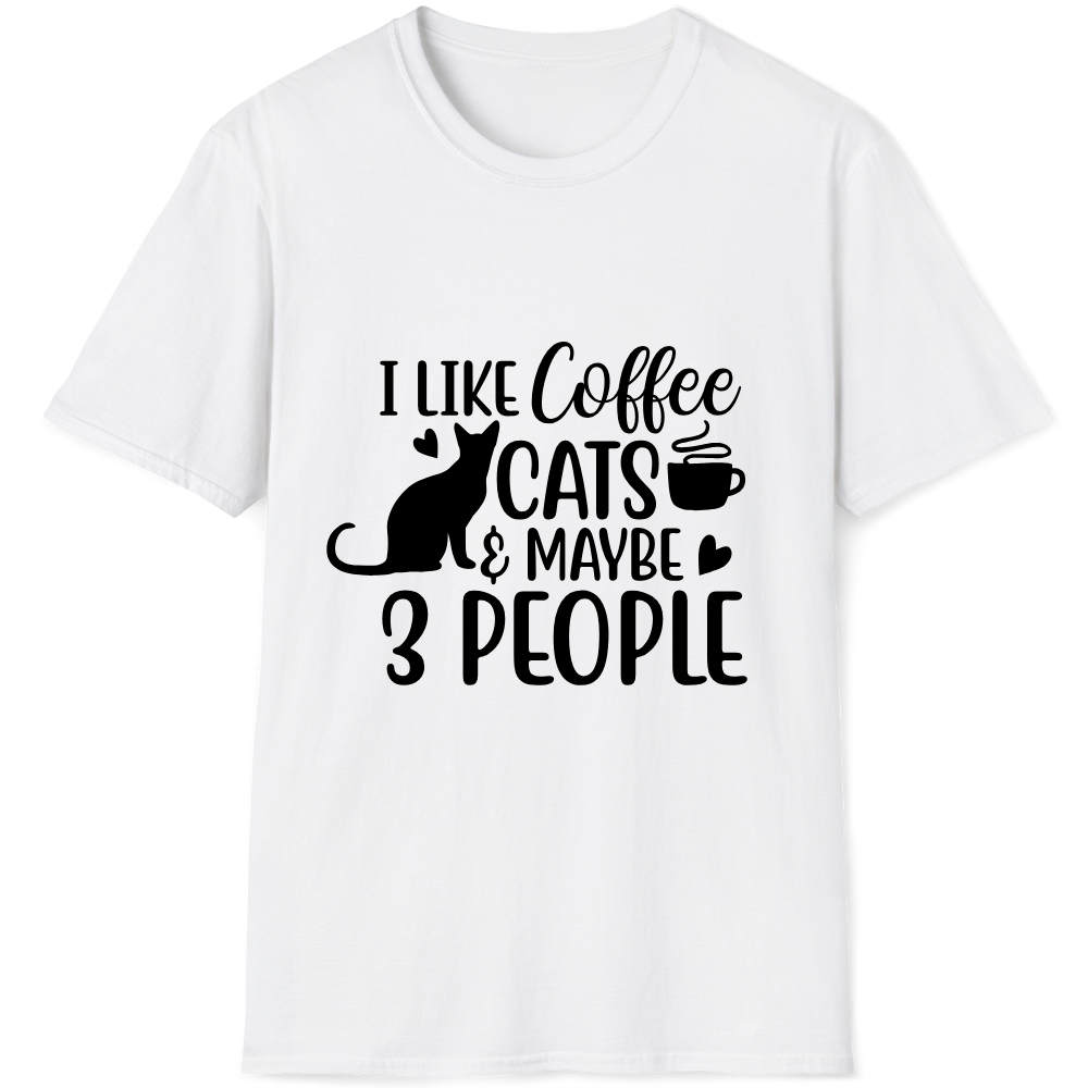 I like coffee, cats, and maybe 3 people