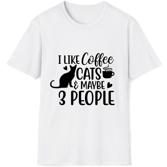 I like coffee, cats, and maybe 3 people