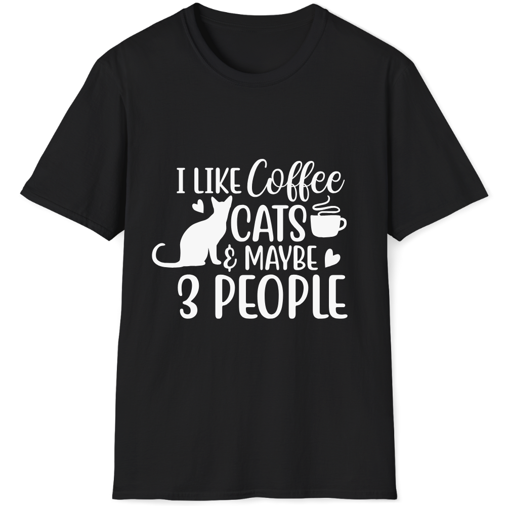I like coffee, cats, and maybe 3 people