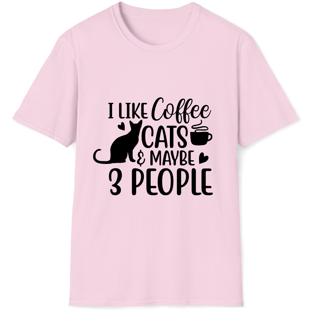 I like coffee, cats, and maybe 3 people