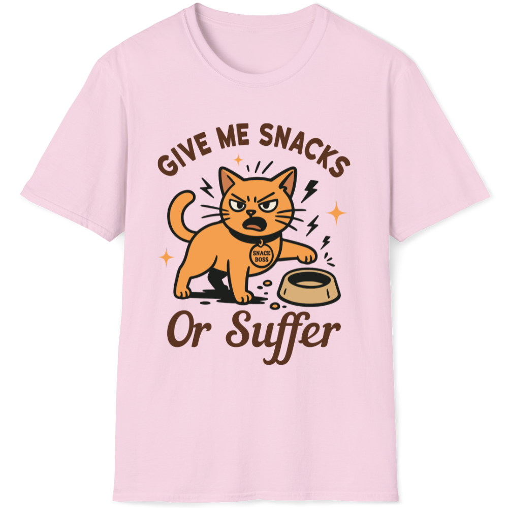 Give me snacks, or suffer
