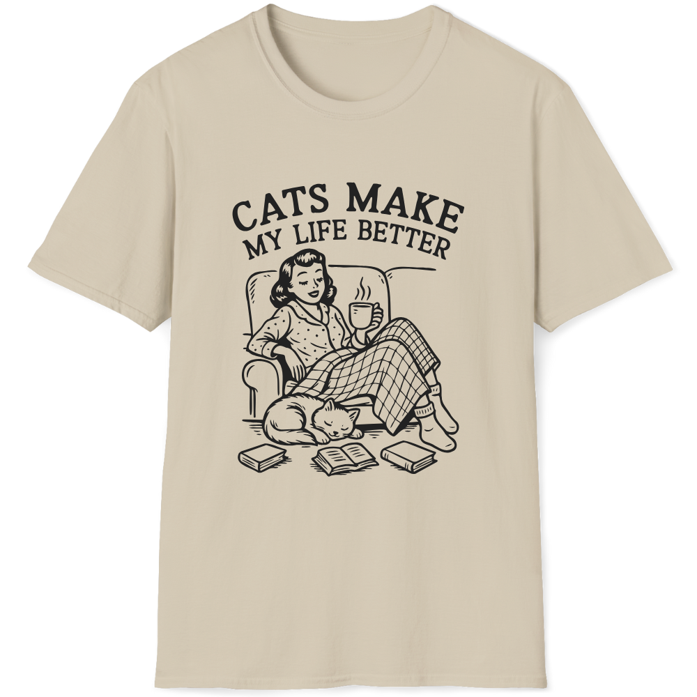 Cats make my life better